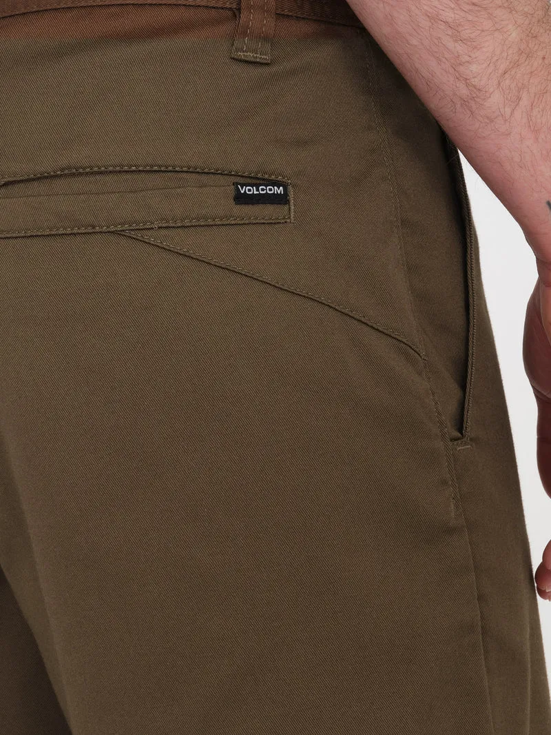 Frickin Modern Stretch 21" Shorts - DARK EARTH