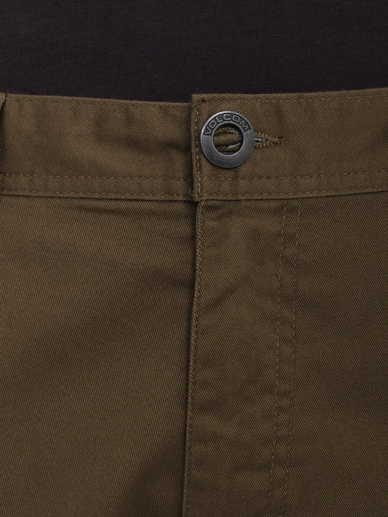 Frickin Modern Stretch 21" Shorts - DARK EARTH