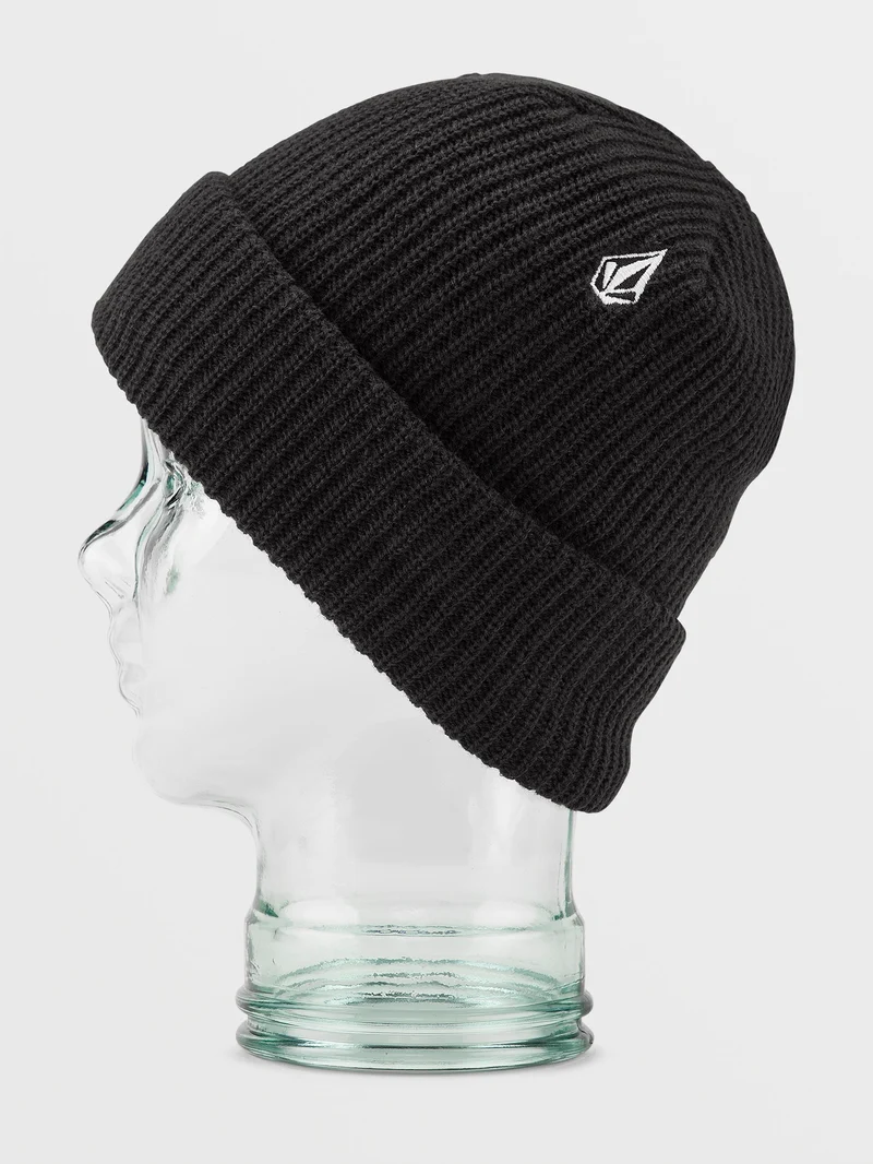 Sweep Lined Beanie - BLACK