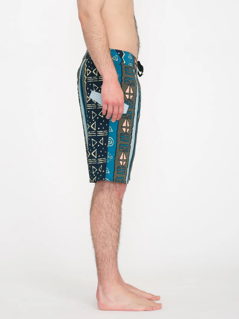 Lido Print Mod 20" Boardshort - OCEAN TEAL