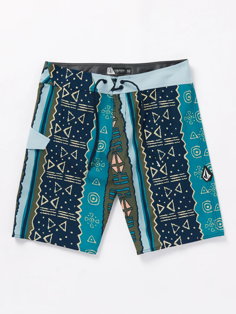 Lido Print Mod 20" Boardshort - OCEAN TEAL