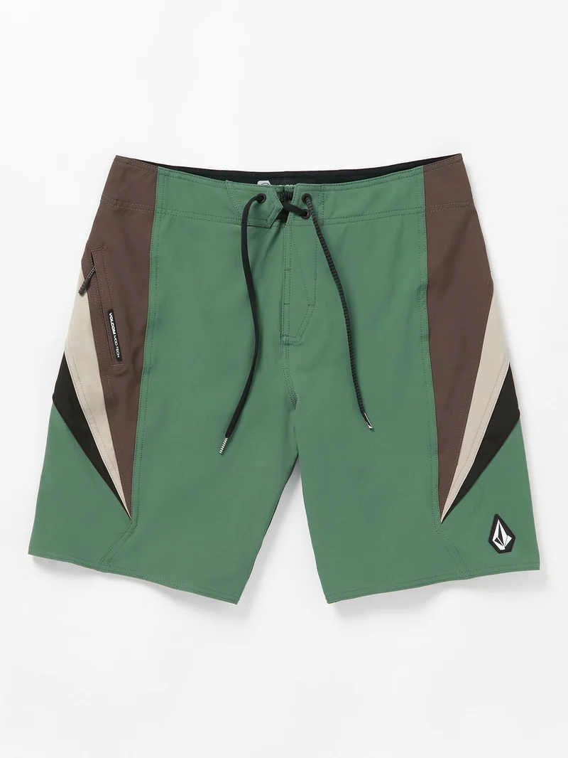 Surf Vitals J Robinson Mod 20" Boardshort - FIR GREEN