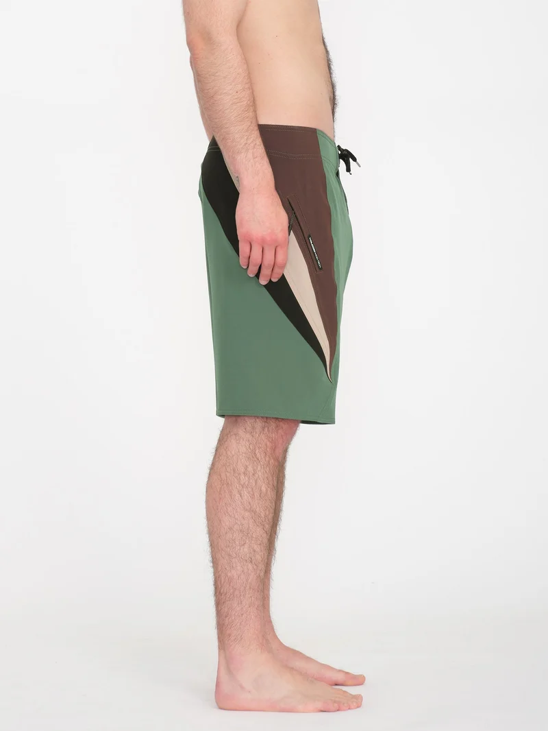 Surf Vitals J Robinson Mod 20" Boardshort - FIR GREEN