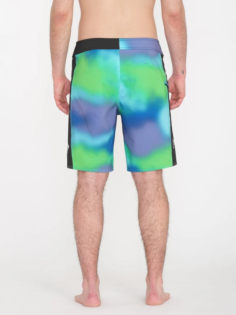 Lido Iconic Mod 19" Boardshort - ELECTRIC GREEN