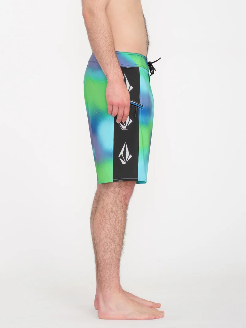 Lido Iconic Mod 19" Boardshort - ELECTRIC GREEN