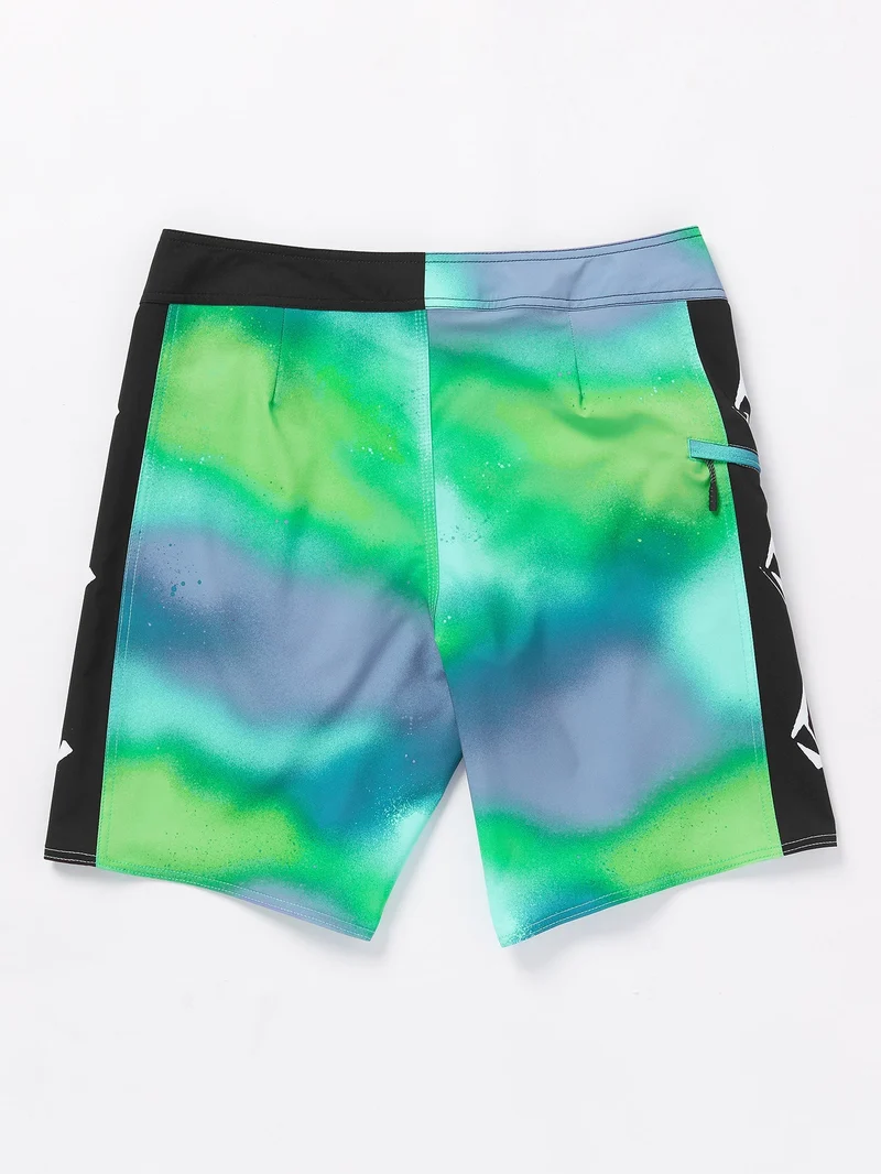 Lido Iconic Mod 19" Boardshort - ELECTRIC GREEN