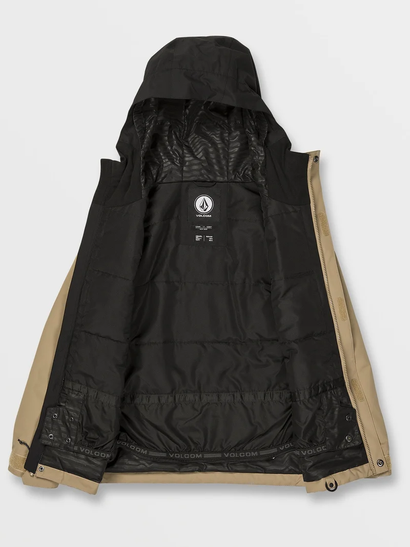 Stone.91 Insulated Jacke - DARK KHAKI - (KINDER)