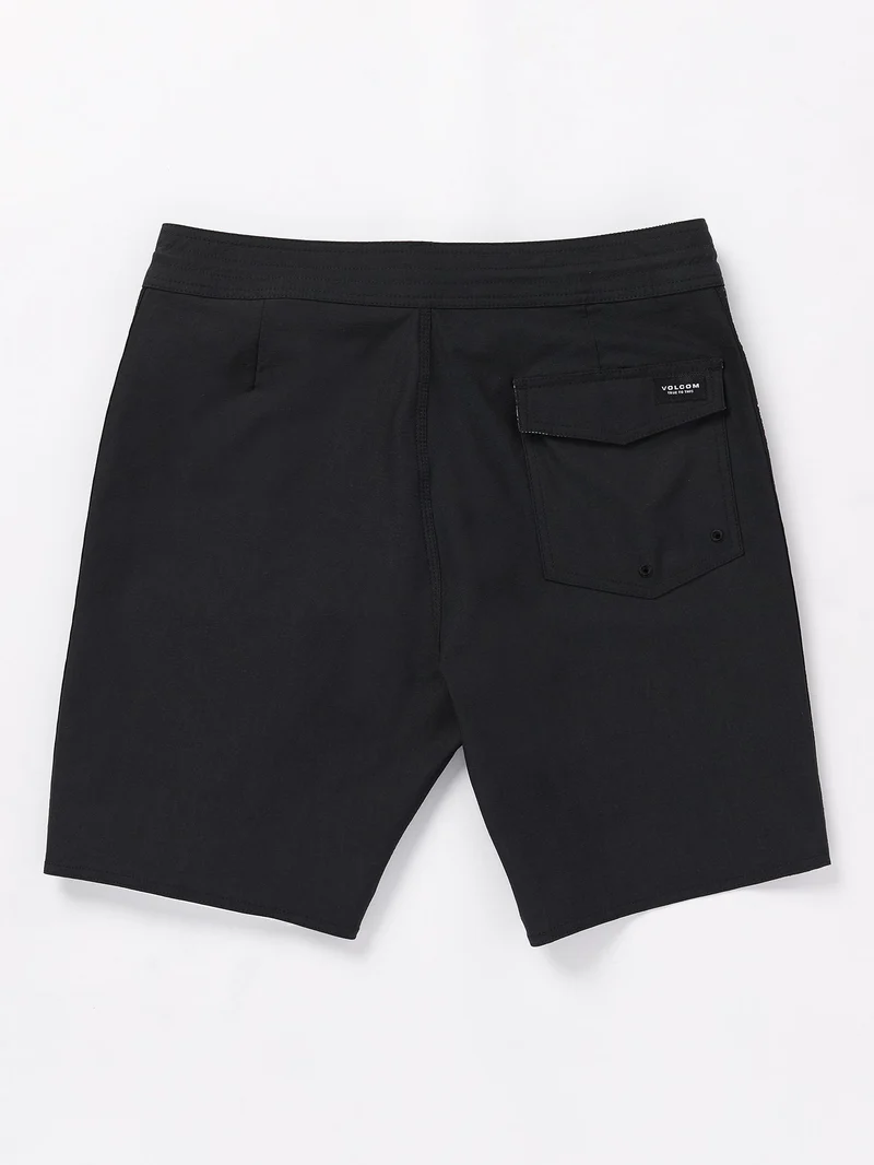 V Ent Hockey Dad Stoney 19" Boardshort - BLACK