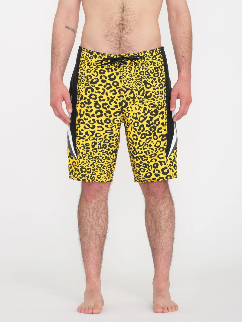 Surf Vitals J Robinson Mod" 20"Boardshort - LEMON