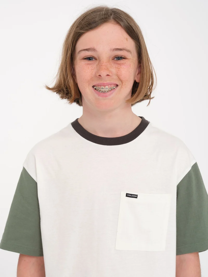 Overgrown T-Shirt - FIR GREEN - (KINDER)