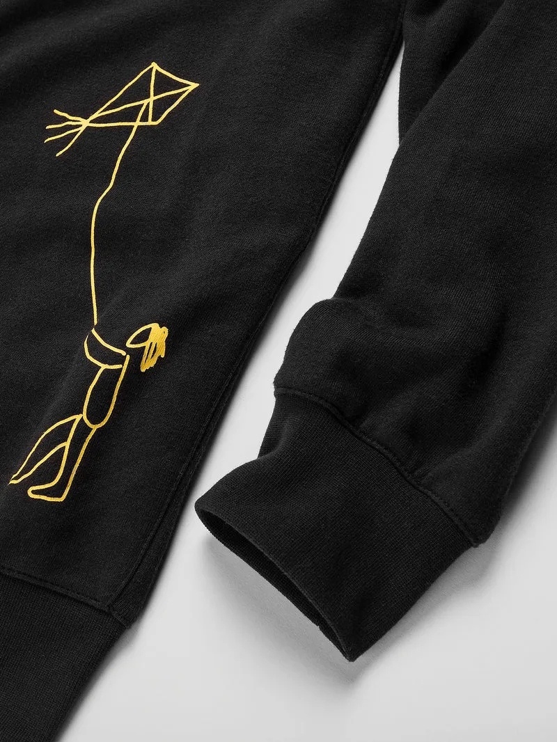 D.I. Kapuzenpullover - BLACK