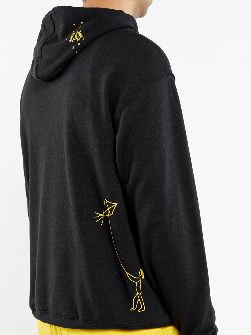D.I. Kapuzenpullover - BLACK