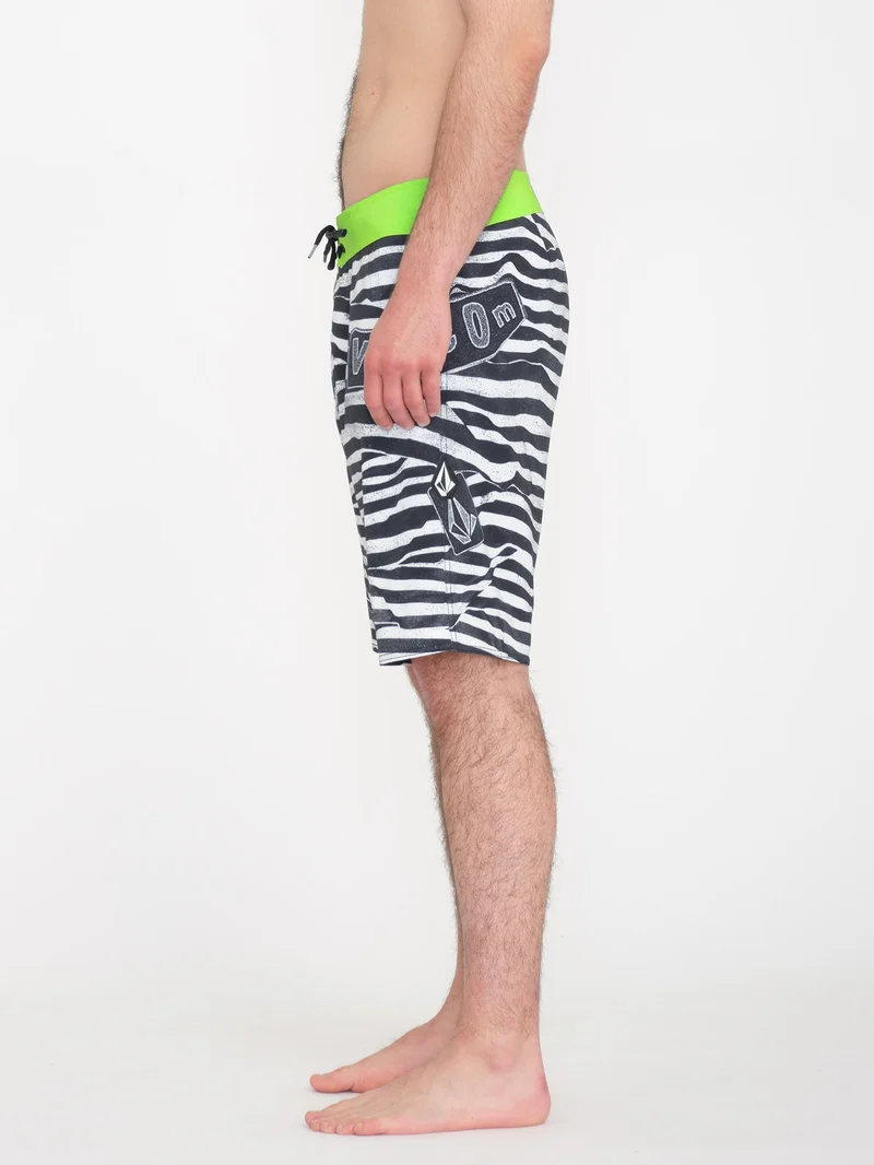Lido Print Mod 20" Boardshort - ELECTRIC GREEN