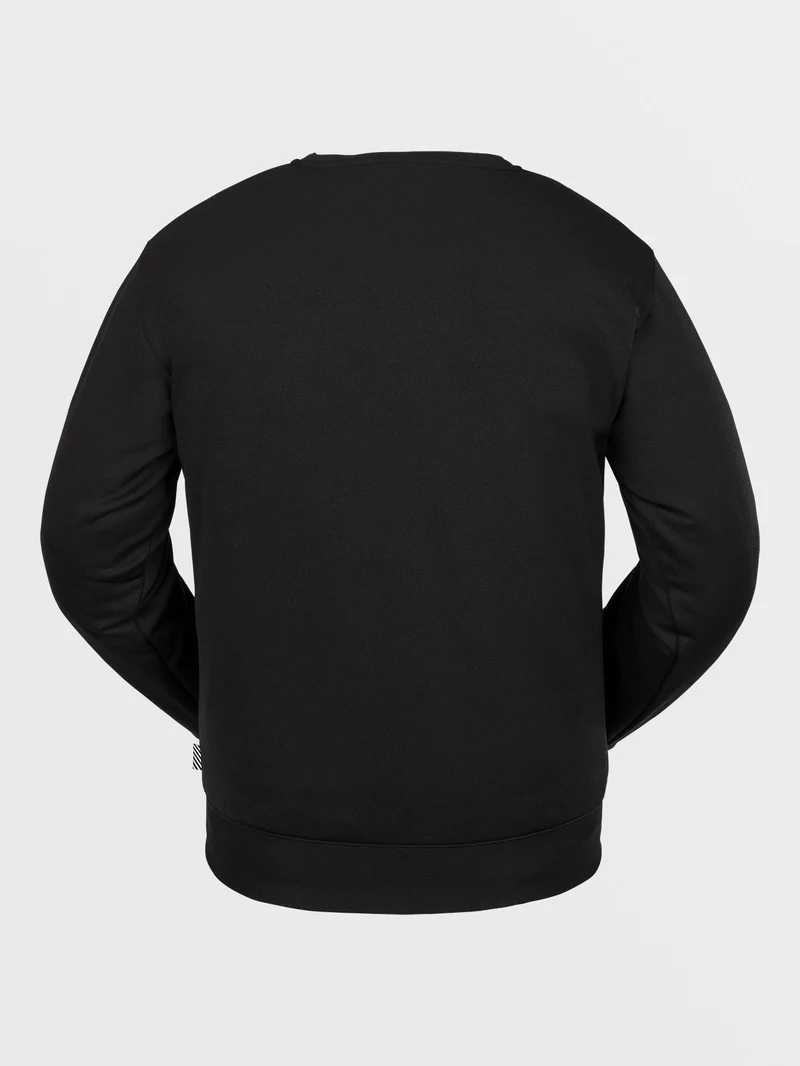 Core Hydro Crew Sweatshirt - BLACK
