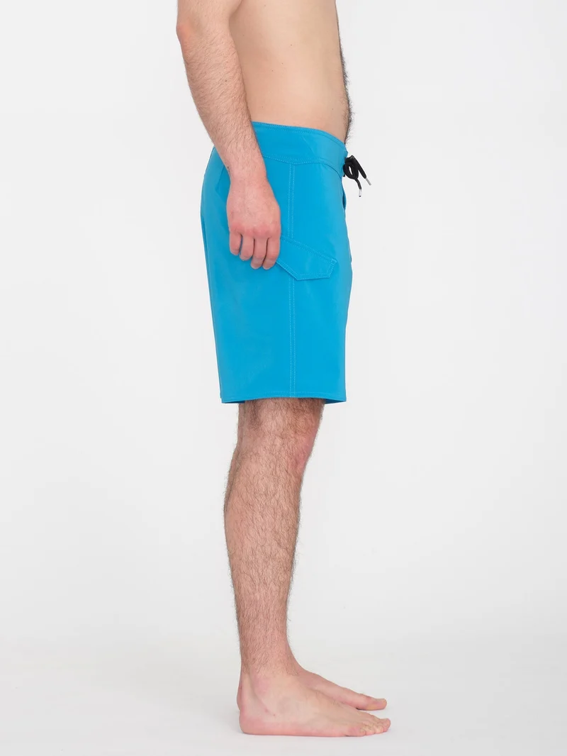 Lido Solid Mod 18" Boardshort - TIDAL BLUE