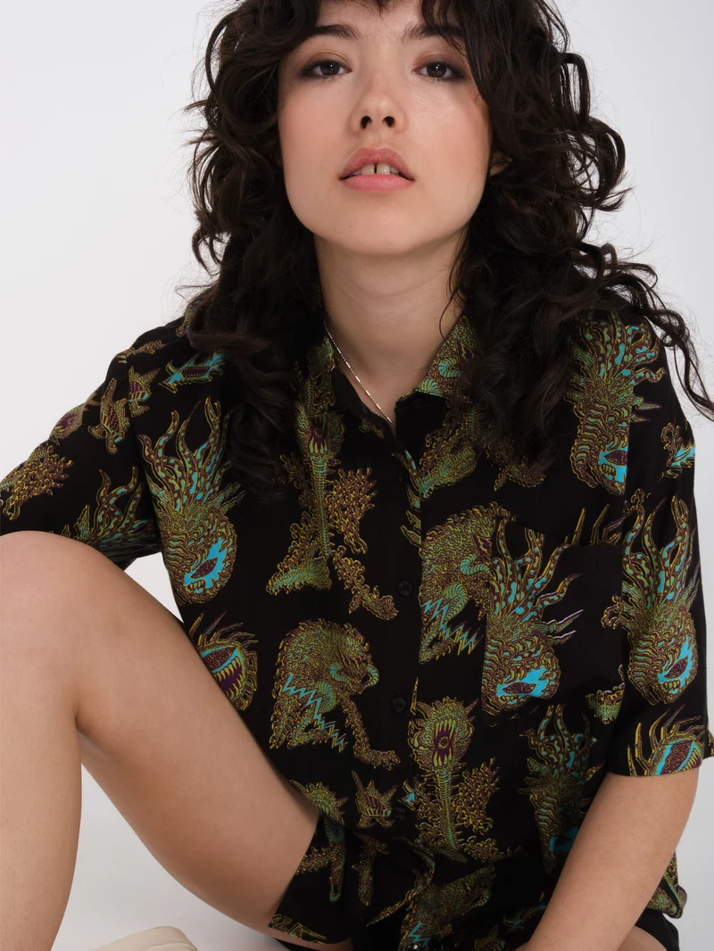 Tetsunori Shirt - BLACK