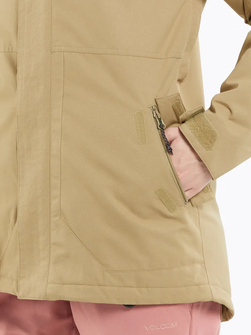 Fawn Insulated Jacke - DARK KHAKI