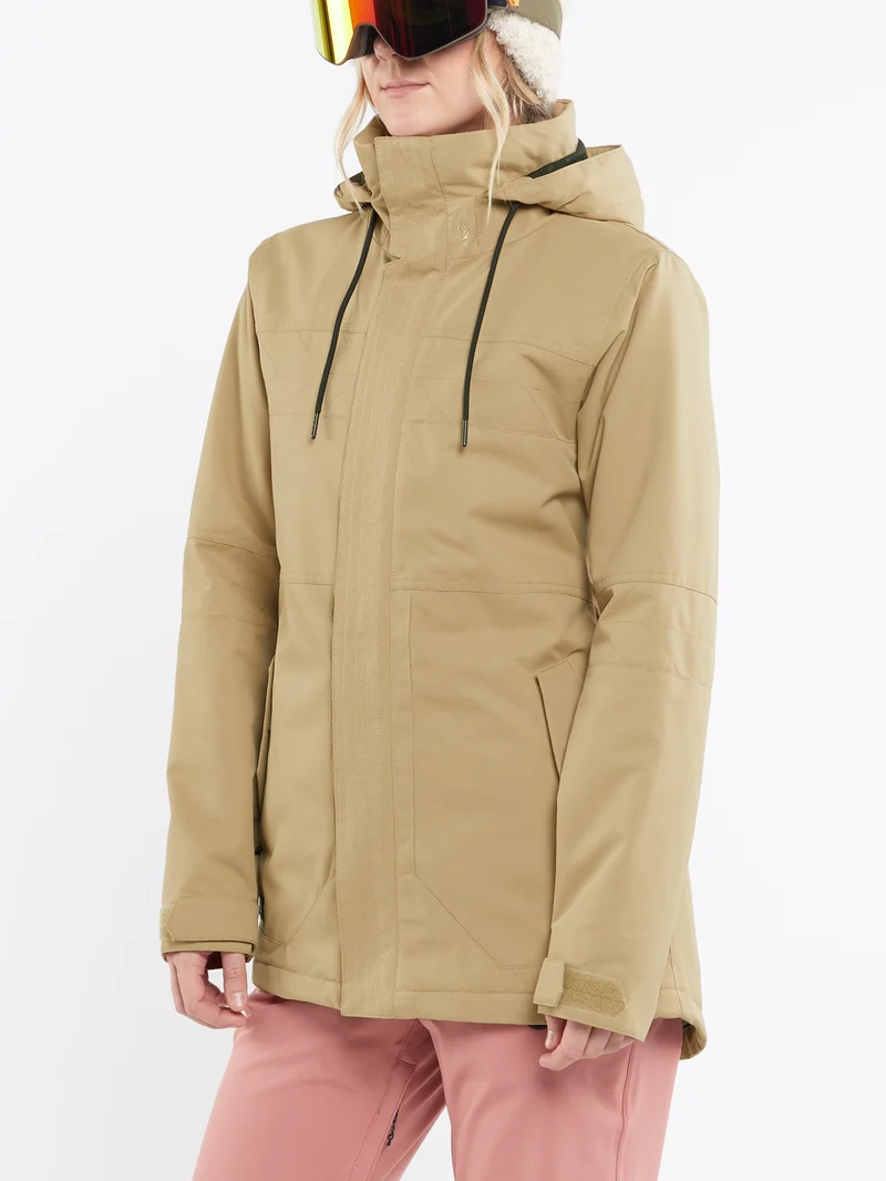 Fawn Insulated Jacke - DARK KHAKI