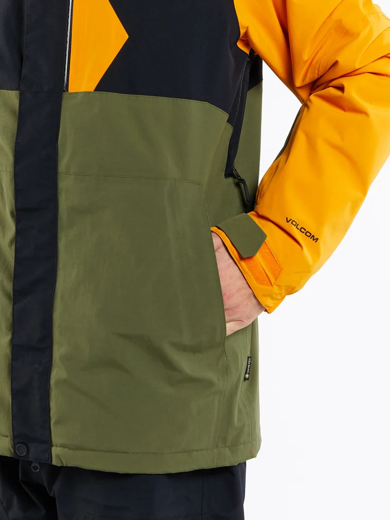 L Insulated Gore-Tex Jacke - GOLD