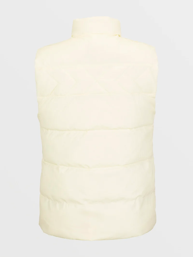 Stone Castine Puff Weste - MOONBEAM