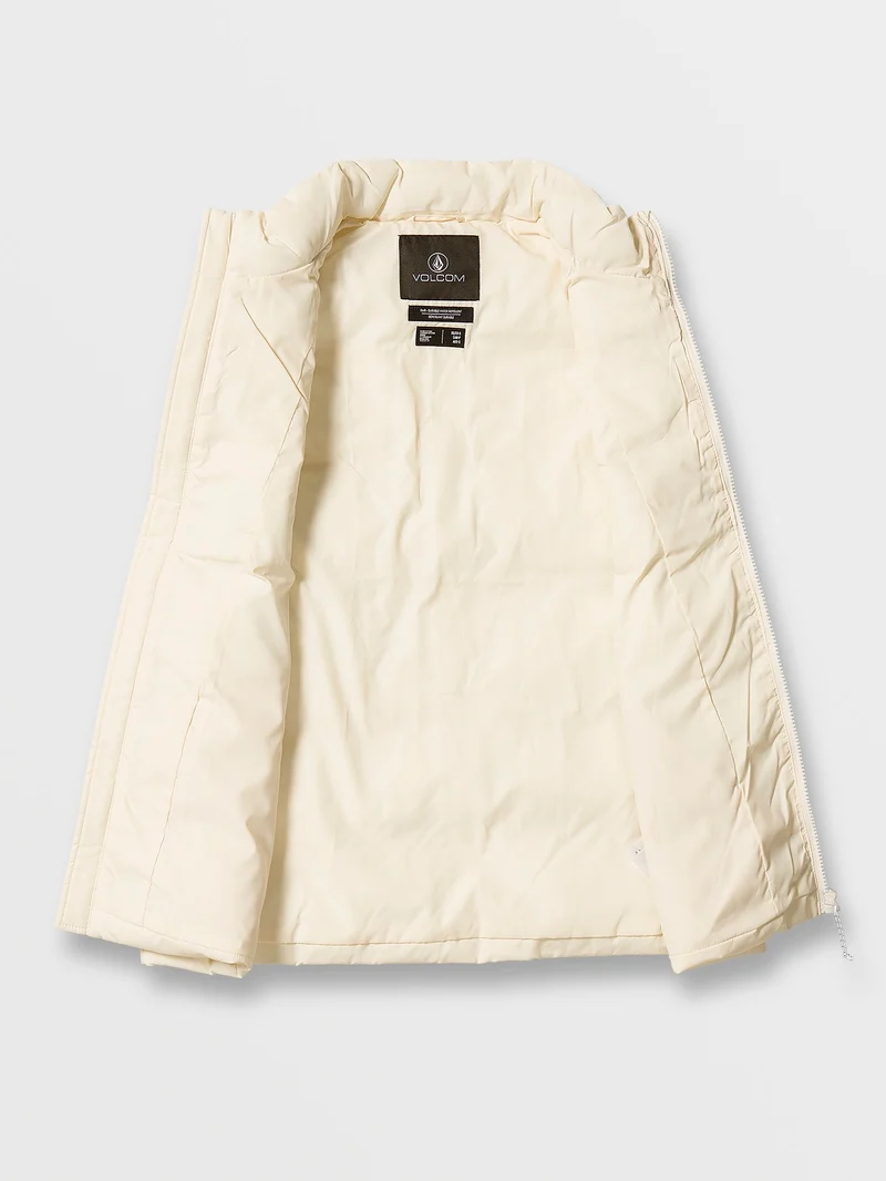 Stone Castine Puff Weste - MOONBEAM