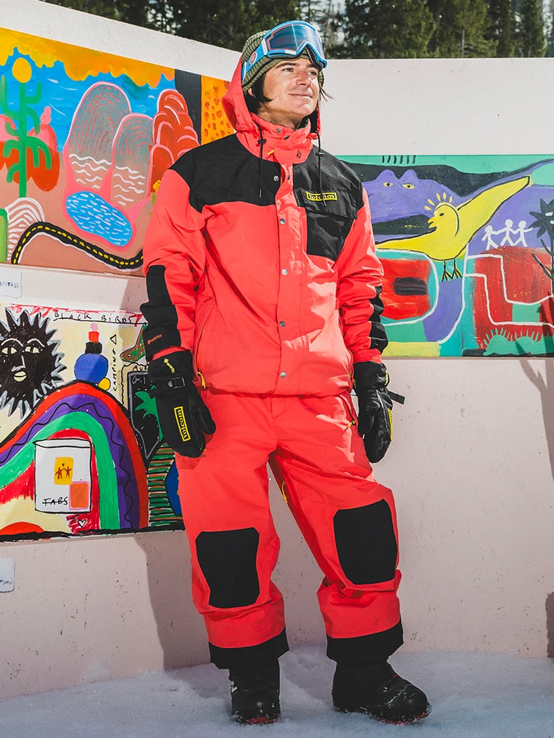 Longo Gore-Tex Jacke - ORANGE