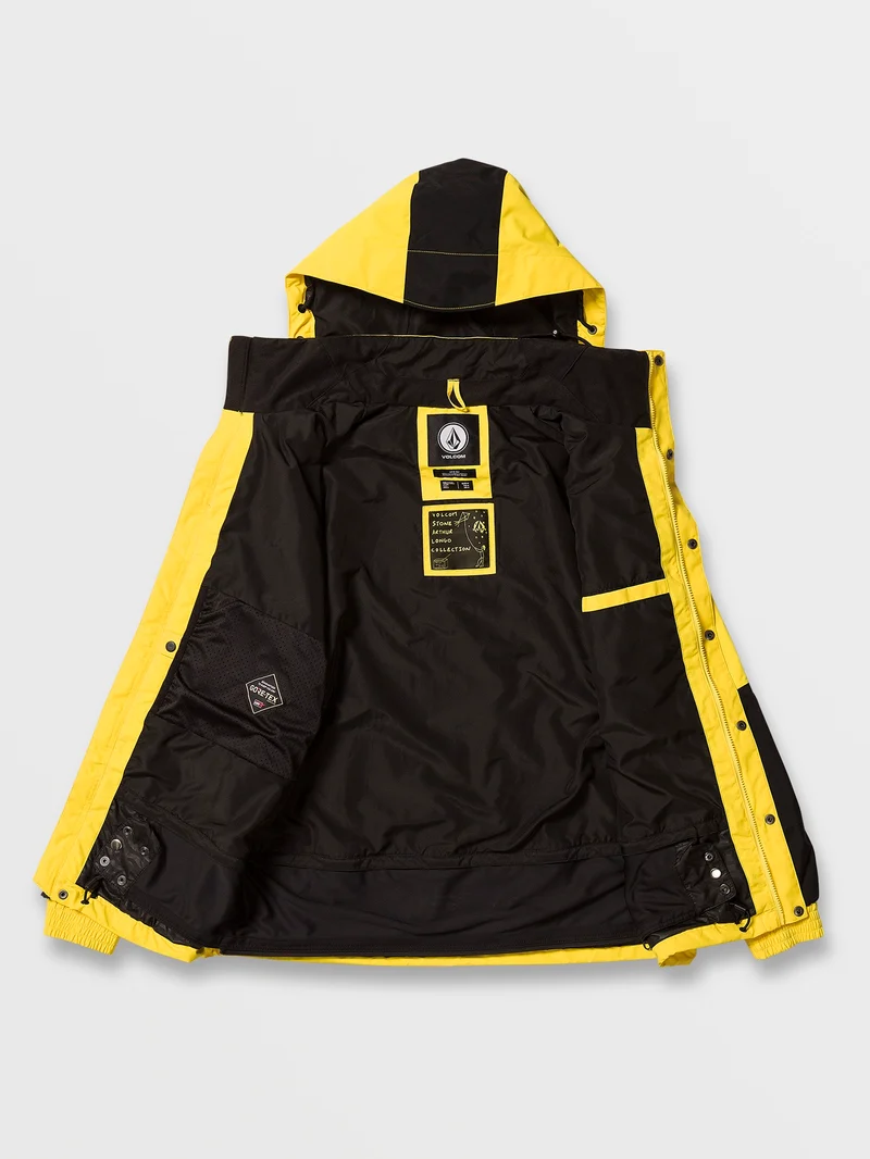 Longo Gore-Tex Jacke - BRIGHT YELLOW