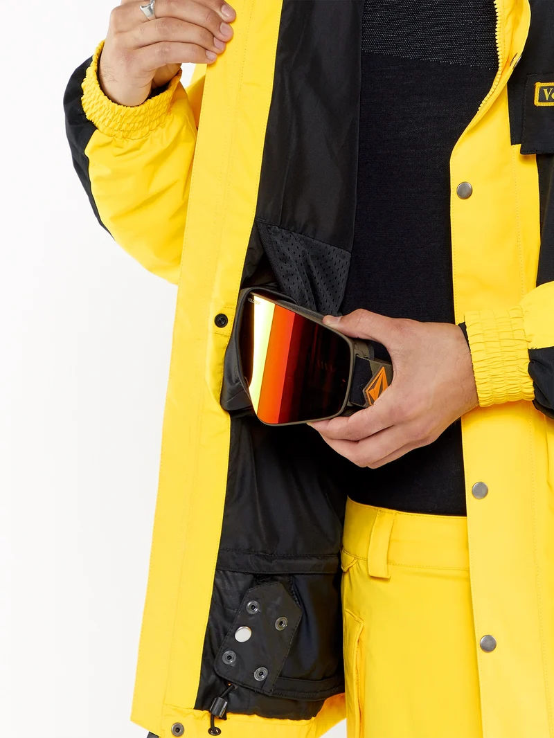 Longo Gore-Tex Jacke - BRIGHT YELLOW