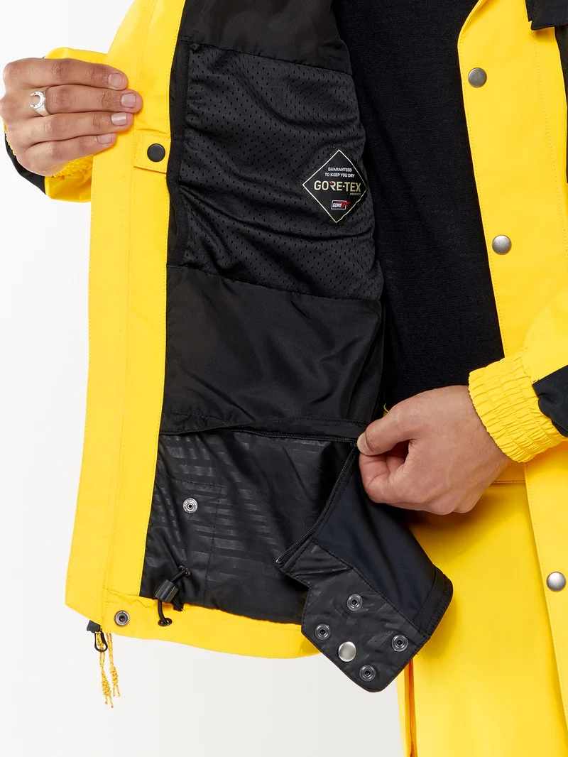 Longo Gore-Tex Jacke - BRIGHT YELLOW