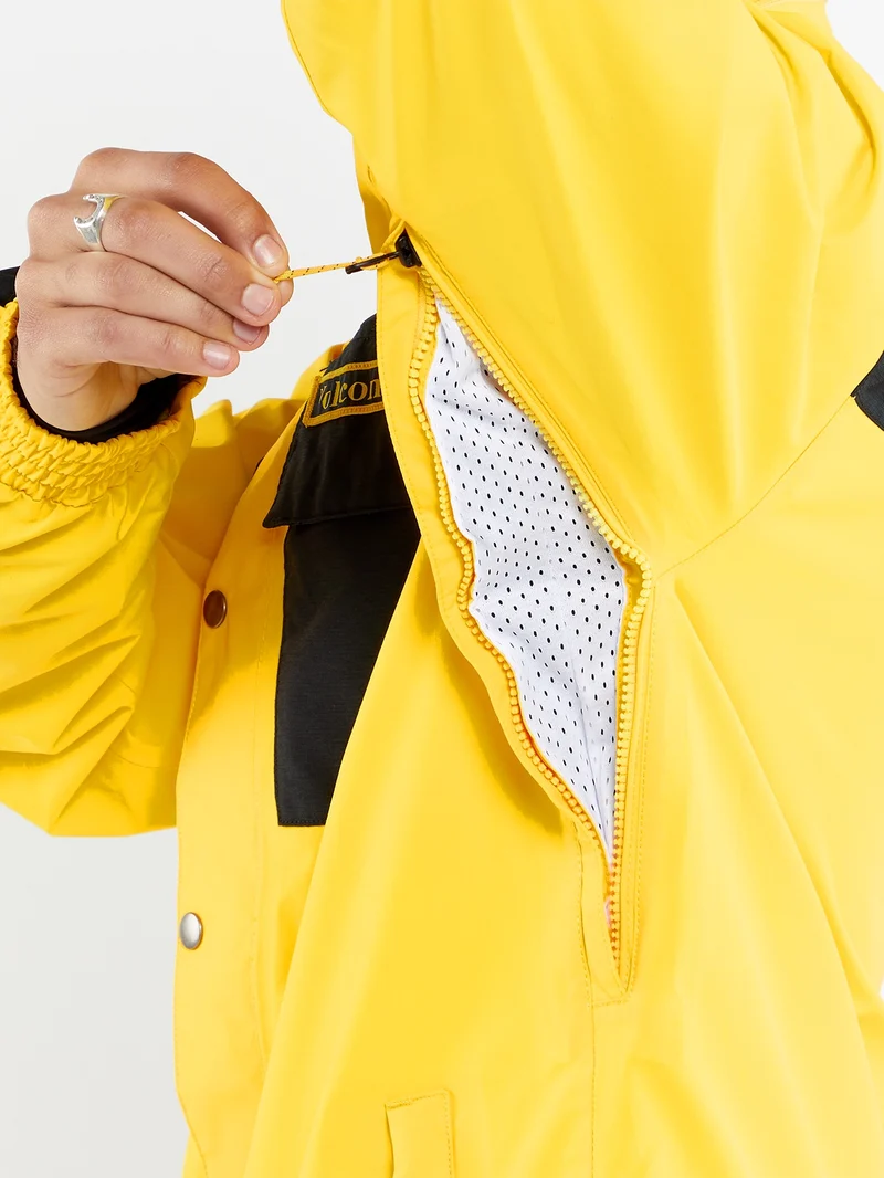 Longo Gore-Tex Jacke - BRIGHT YELLOW