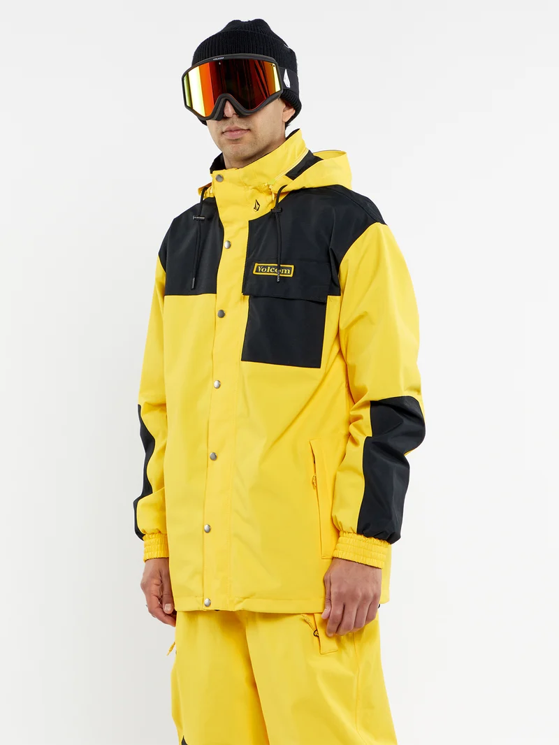 Longo Gore-Tex Jacke - BRIGHT YELLOW