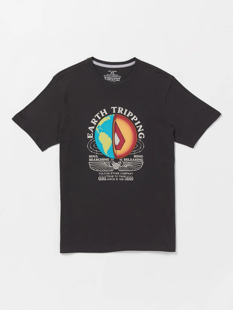 Section Farm To Yarn T-Shirt - STEALTH