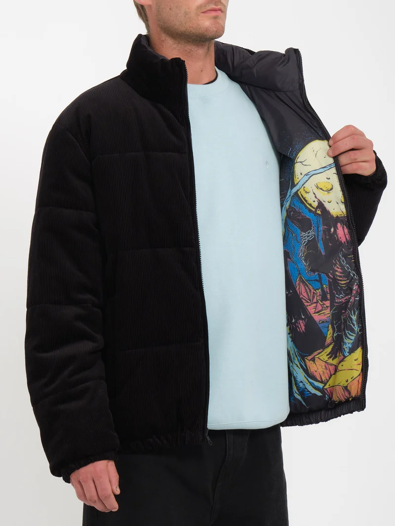 Max Sherman Jacke (wendbar) - BLACK
