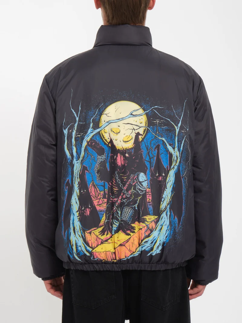 Max Sherman Jacke (wendbar) - BLACK
