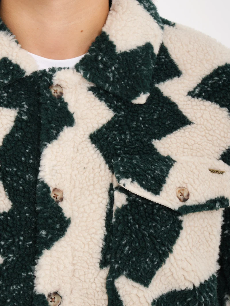 Silent Sherpa Jacke - PONDEROSA PINE