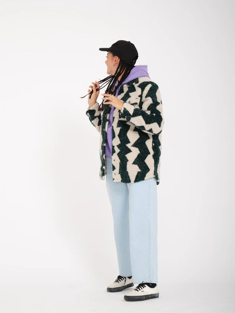 Silent Sherpa Jacke - PONDEROSA PINE