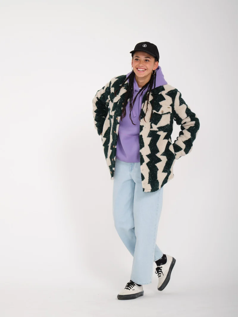 Silent Sherpa Jacke - PONDEROSA PINE