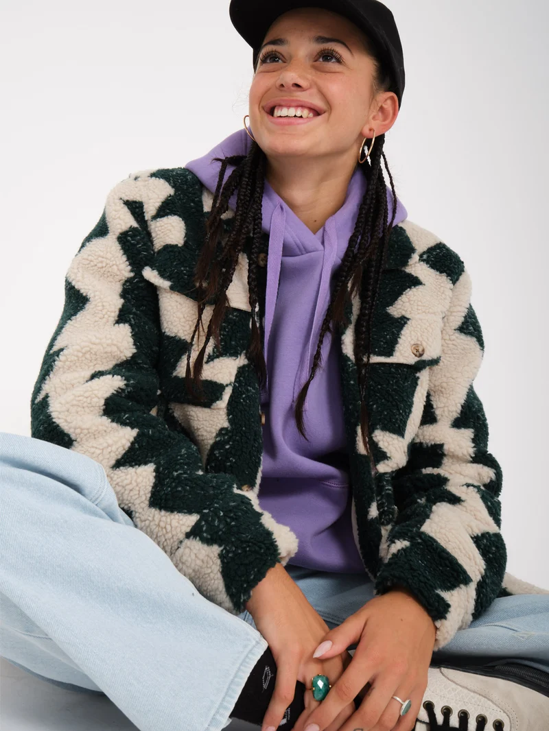 Silent Sherpa Jacke - PONDEROSA PINE