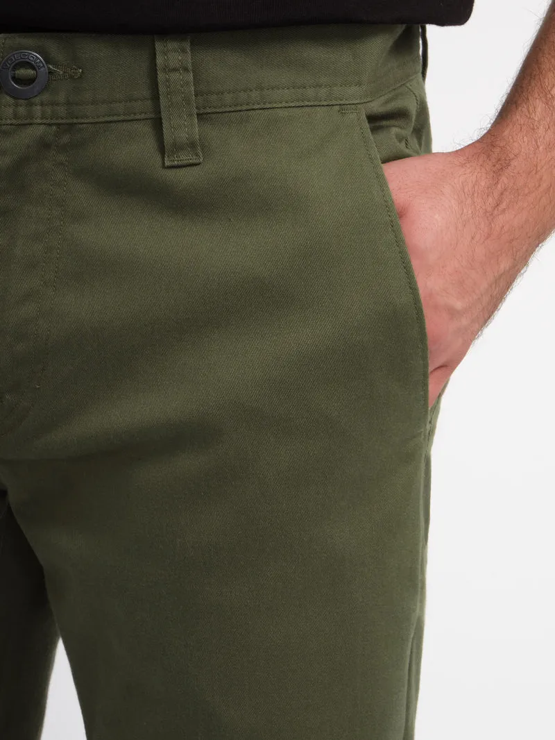 Frickin Modern Stretch Chinohose - SQUADRON GREEN