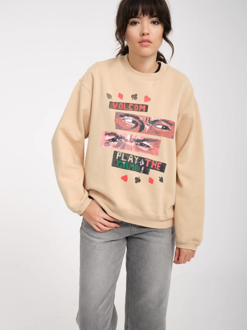 Play The Sweatshirt - KHAKI