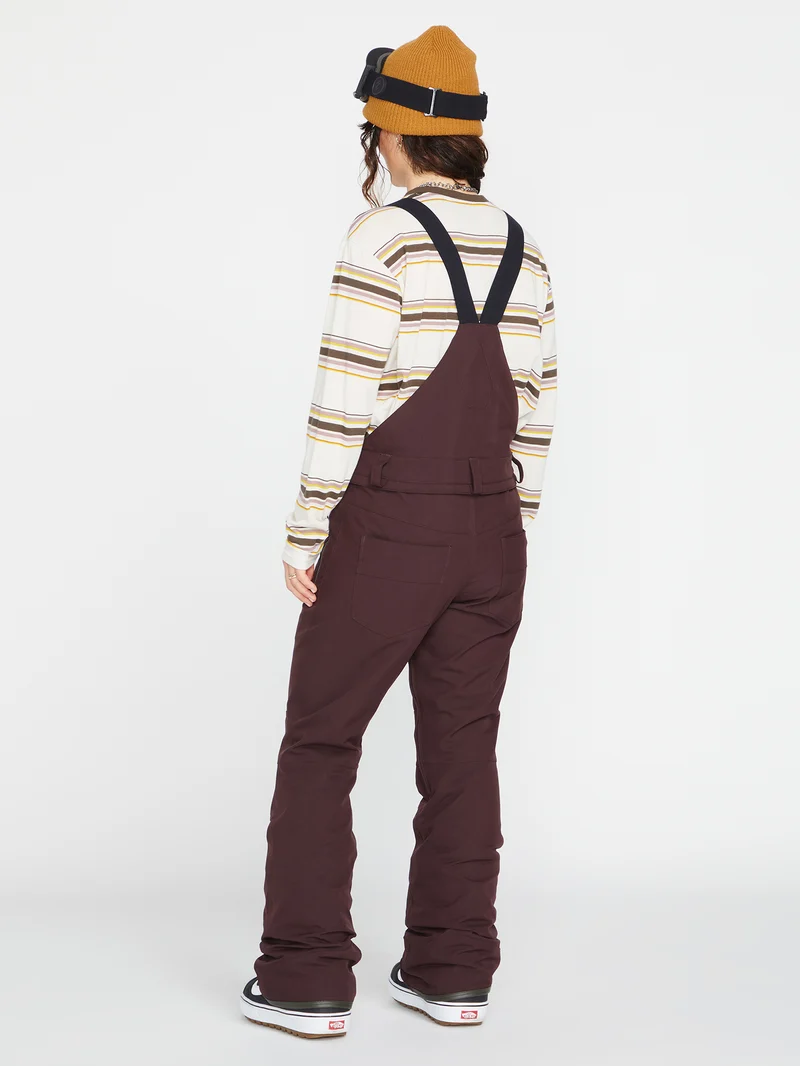 Swift Bib Overall - Black Plum