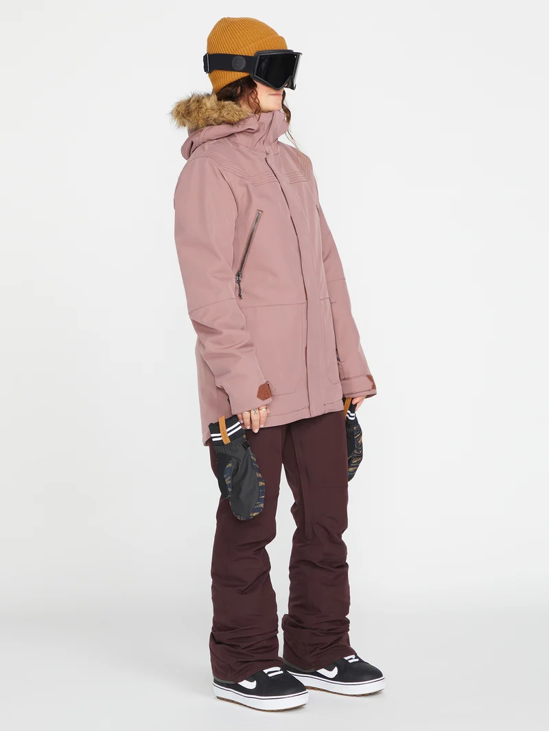 Swift Bib Overall - Black Plum
