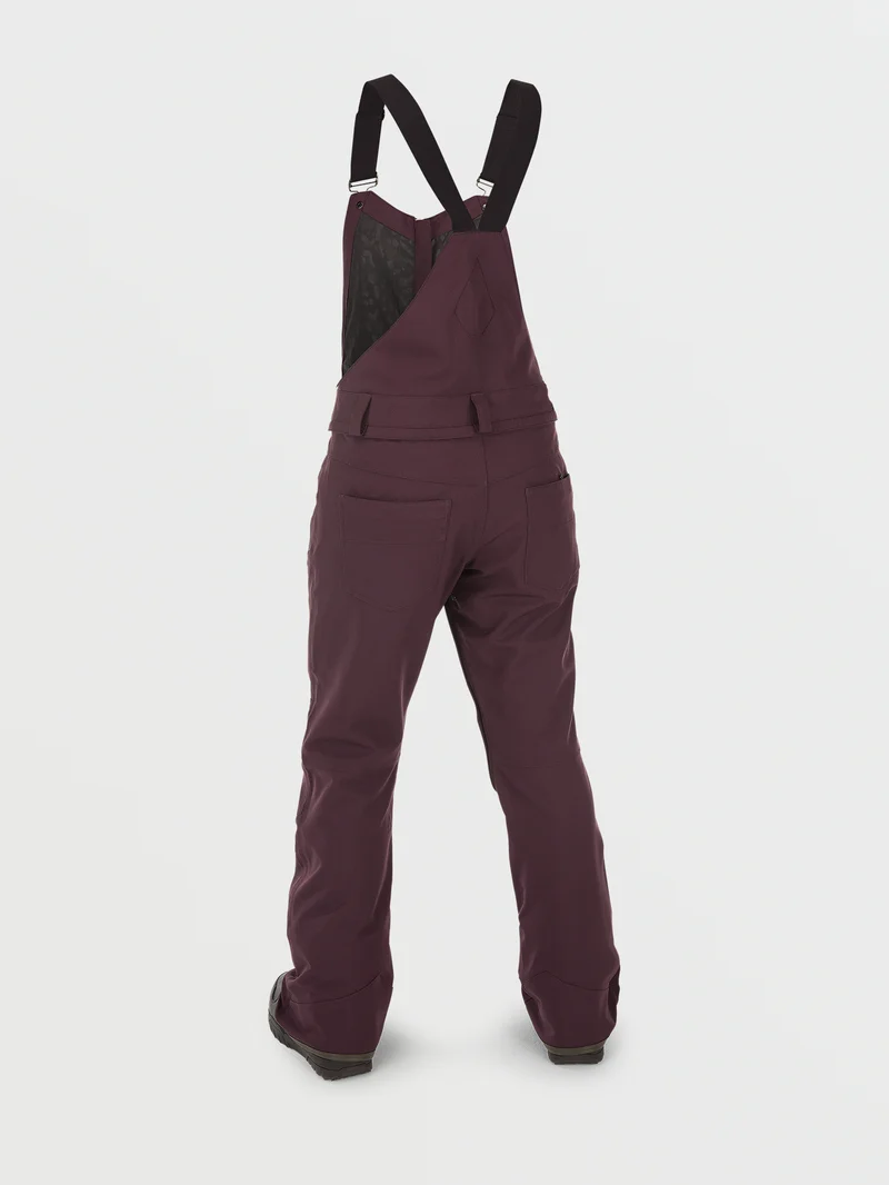 Swift Bib Overall - Black Plum