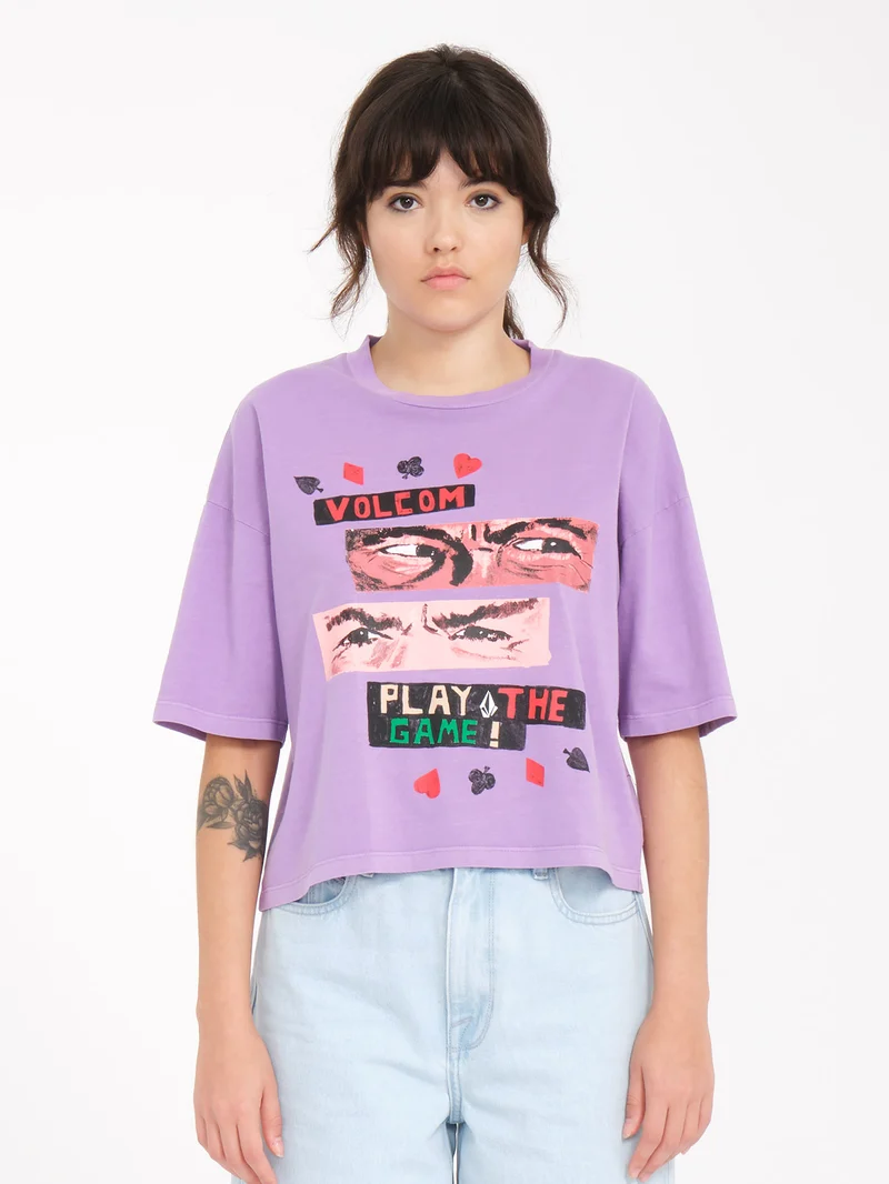 Play The T-shirt - PAISLEY PURPLE