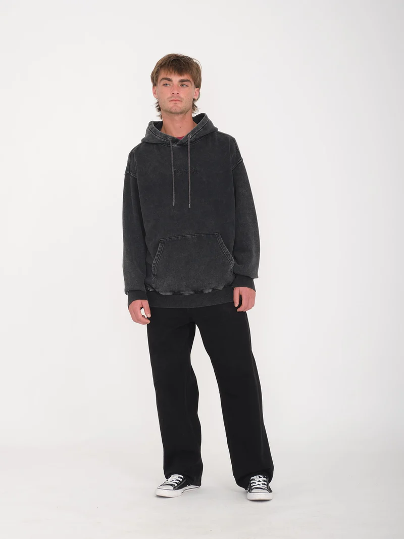 Acid Wall Kapuzenpullover - BLACK