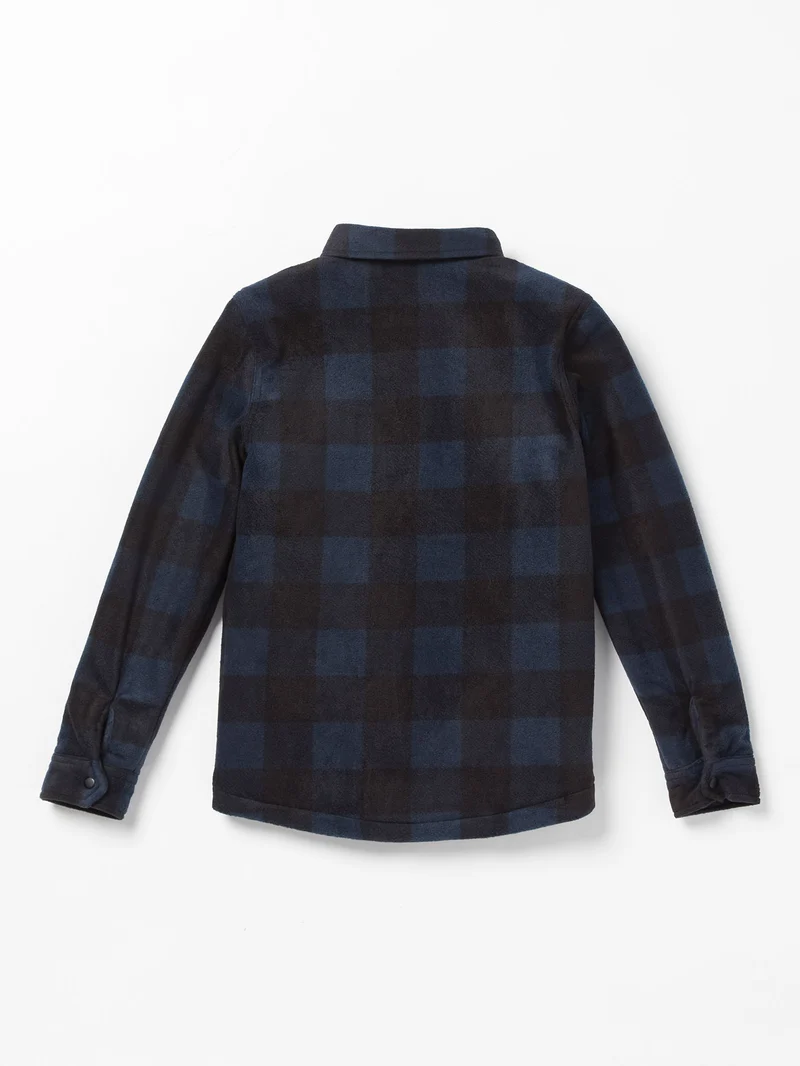 Bowered Fleece Überhemd - NAVY - (KINDER)