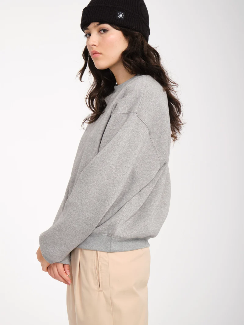 Stone Heart Ii Sweatshirt - HEATHER GREY