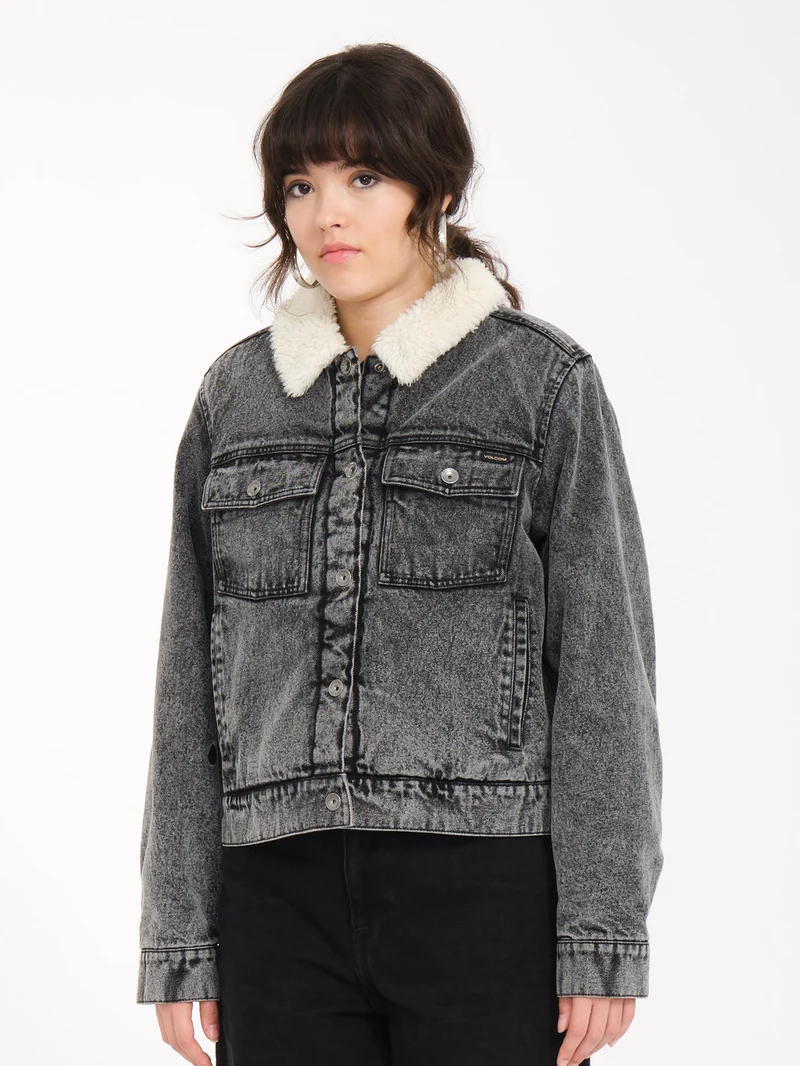 Radstone Denim Jacke - BLACK