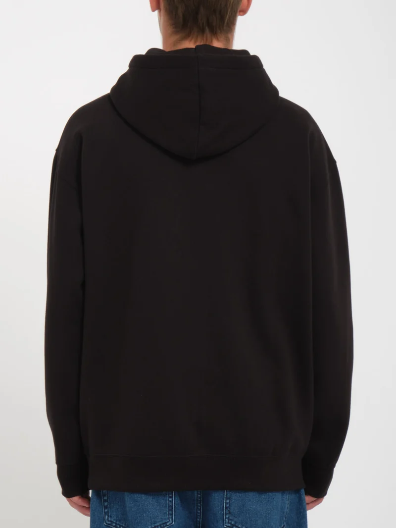 Single Stone Kapuzenpullover - BLACK