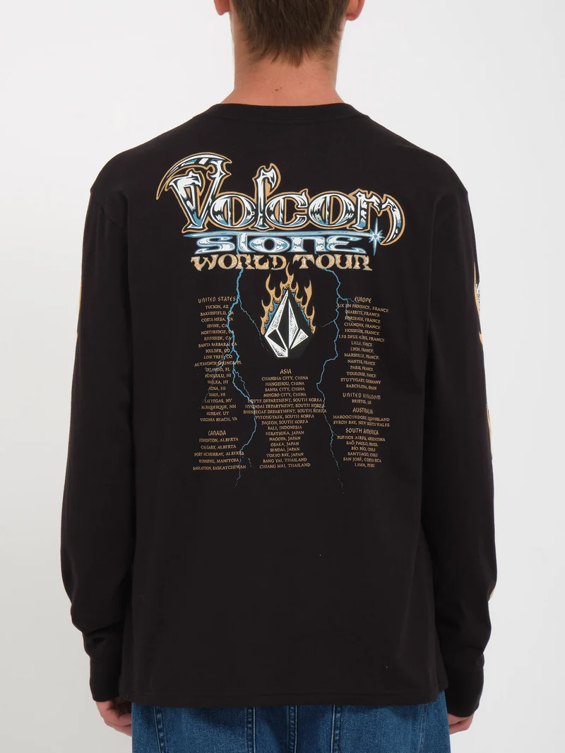 Stone Ghost T-shirt - BLACK